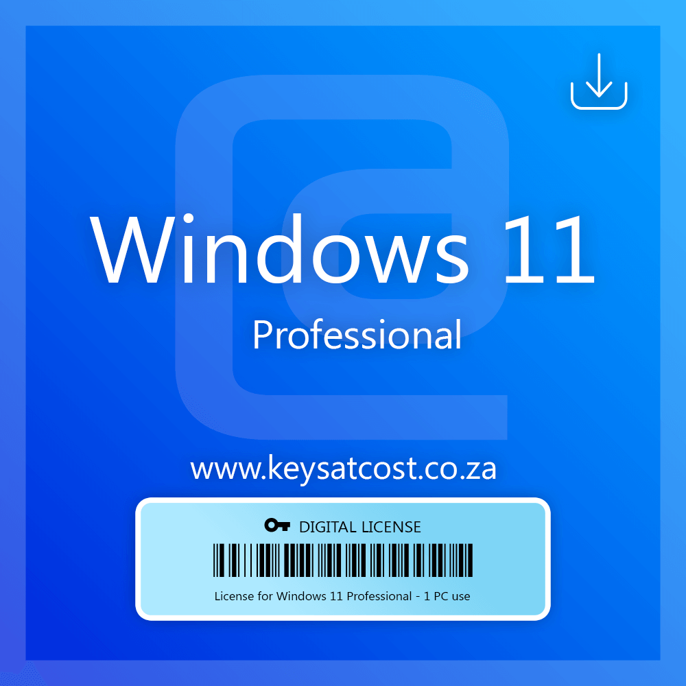 Buy Windows 11 Professional CD-KEY 1 PC 